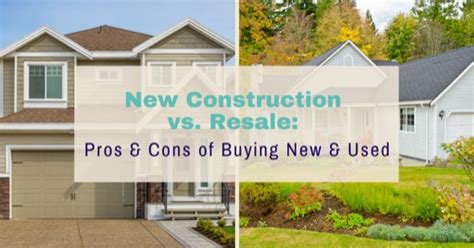 Pros and Cons: Buying a New Construction Home vs. Resale in Celina